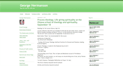 Desktop Screenshot of georgehermanson.com