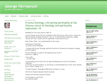 Tablet Screenshot of georgehermanson.com